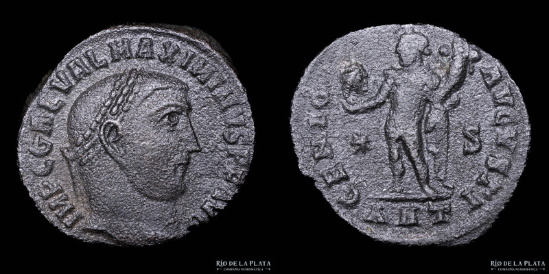 Maximinus II Daia (309-313 AD) Follis. Antioch mint, 2nd. office. Struck 312 AD....