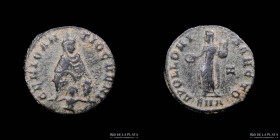 Maximinus II Daia (309-313 AD) AE ¼ Follis. Antioch