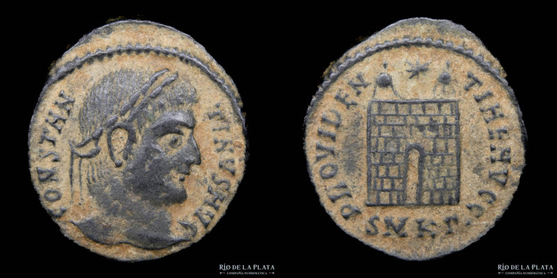 Constantine I (307-337AD) Follis. Cyzicus mint, 3rd. Officinae (326-327AD) Bronz...