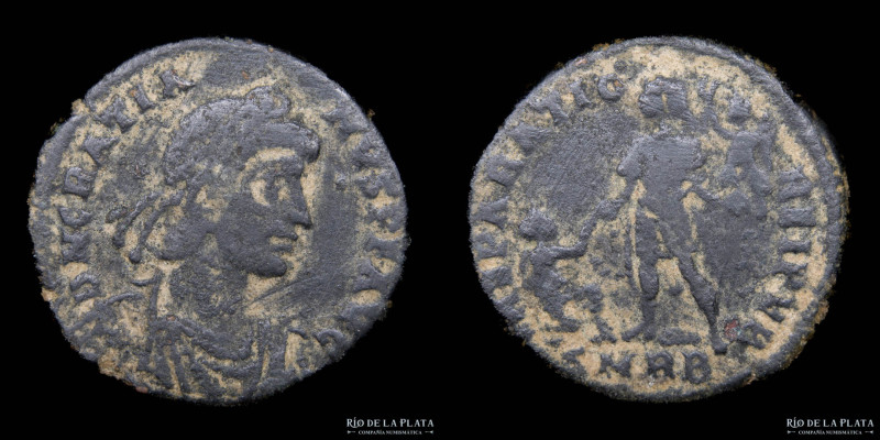 Gratian (367-383AD) Maiorina. Rome mint, 2nd. Officinae. Bronze; 23.0mm; 5.6g. A...
