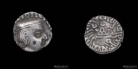 Western Satraps. Vijayasena 238-250AD. AR Drachm