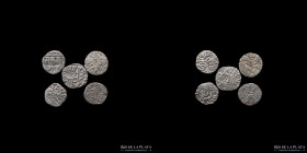 India. Islamic Sultanates: Delhi. Lot x 5 Bi Jital