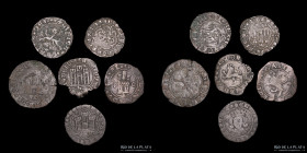 Spain. Lot x6 Medieval Bronze Coins