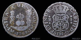 Lima. Carlos III. 1 Real 1761 LM. Columnaria. KM61