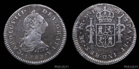Lima. Carlos III. 1 Real 1783 MI. KM75