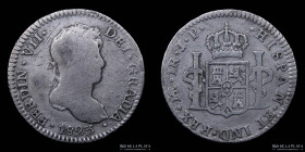 Lima. Fernando VII. 1 Real 1823 JP. KM114.1