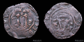 Santo Domingo. Carlos y Juana. 4 Maravedis 1516-66 F