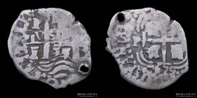 Potosi. Felipe IV. 1 Real 1655 E. Macuquina. CJ 26.3.1