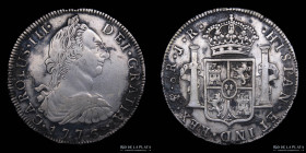 Potosi. Carlos III. 8 Reales 1776 JR. CJ 63.4