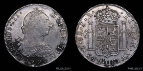 Potosi. Carlos III. 8 Reales 1779 PR. CJ 63.8.3