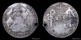 Potosi. Carlos III. 8 Reales 1780 PR. CJ 63.9.2