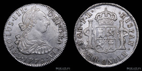 Potosi. Carlos III. 2 Reales 1778 PR. CJ 65.7.2