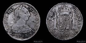 Potosi. Carlos III. 2 Reales 1783 PR. CJ 65.12.2