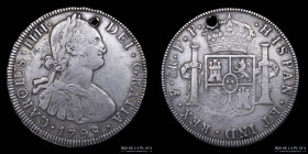 Potosi. Carlos IV. 8 Reales 1798 PP. CJ 76.10
