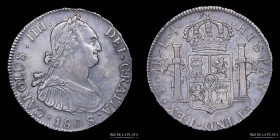 Potosi. Carlos IV. 4 Reales 1808 PJ. CJ 77.20.2