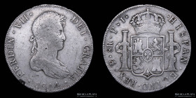 Potosi. Fernando VII. 8 Reales 1814/1 PJ CJ 86.4.1