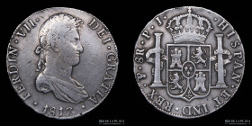 Potosi. Fernando VII. 8 Reales 1817 PJ. CJ 86.7