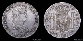 Potosi. Fernando VII. 8 Reales 1823 PJ. CJ 86.13.2