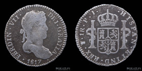 Potosi. Fernando VII. 1 Real 1817 PJ. CJ 89.2
