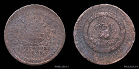 Argentina. Buenos Aires. 10 Decimos 1827. CJ 6.4