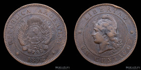 Argentina. 1 Centavo 1892. CJ 47