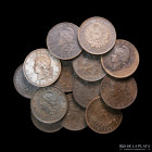 Argentina. Lote x13. 2 Centavos 1883 a 1896. Buenos grados