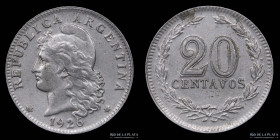 Argentina. 20 Centavos 1926. CJ 76