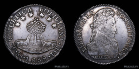 Bolivia. 8 Soles 1839 LM . KM97