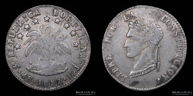 Bolivia. 4 Soles 1857 FJ. KM123.2