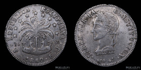 Bolivia. 8 Soles 1860 FJ. KM138.6