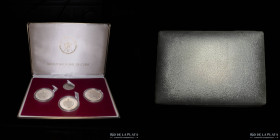 Cuba. Mint Set. 1984. Castillos de Cuba. Plata. Proof