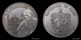 Cuba. 1 Peso 1998. Juan Pablo II. KM732
