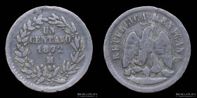 Mexico. 1 Centavo 1872 Mo. KM391.6