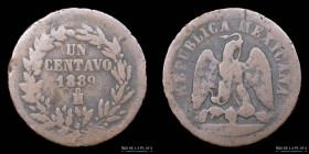 Mexico. 1 Centavo 1889 Mo. KM391.6