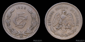 Mexico. 5 Centavos 1928 M. KM422