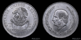 Mexico. 5 Pesos 1953. Hidalgo. KM467