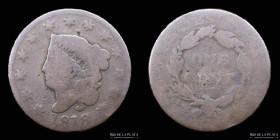 USA. 1 Cent 1818. Coronet Head. KM45