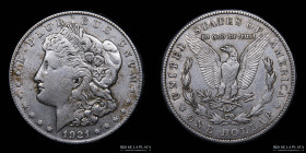 USA. 1 Dollar 1921. Morgan KM110