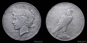USA. 1 Dollar 1924. Peace. KM150
