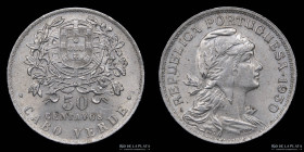 Cabo Verde. 50 Centavos 1930. KM4