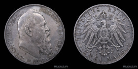 Bavaria. Leopoldo. 2 Mark 1911 D. KM997