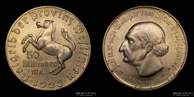 Alemania. Weimar. Westfalen Notgeld. 50 Millionen Mark 1923