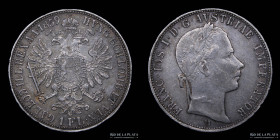 Austria. Franz Joseph I. 1 Florin 1859. KM2219