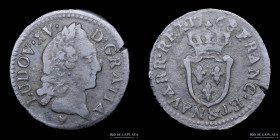 Francia. Luis XV. AE Liard 1768. KM543.1