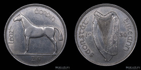 Irlanda. 1/2 Crown 1930. KM8