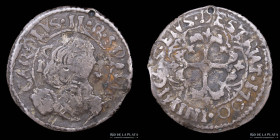 Cerdeña. Carlos II. 1 Reale 1700. KM24