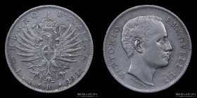Italia. V. Emanuele III. 1 Lira 1902 R. KM32