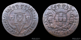 Portugal. Madeira. 5 Reis 1751. Jose I. KM1