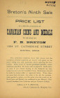 Breton's Ninth Catalogue