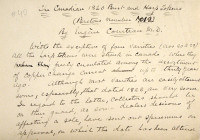 Courteau's Original Manuscript